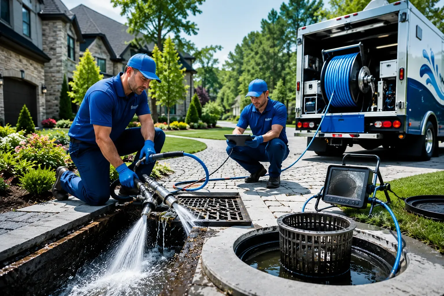 Local outdoor drain cleaning professionals in Marble City, OK