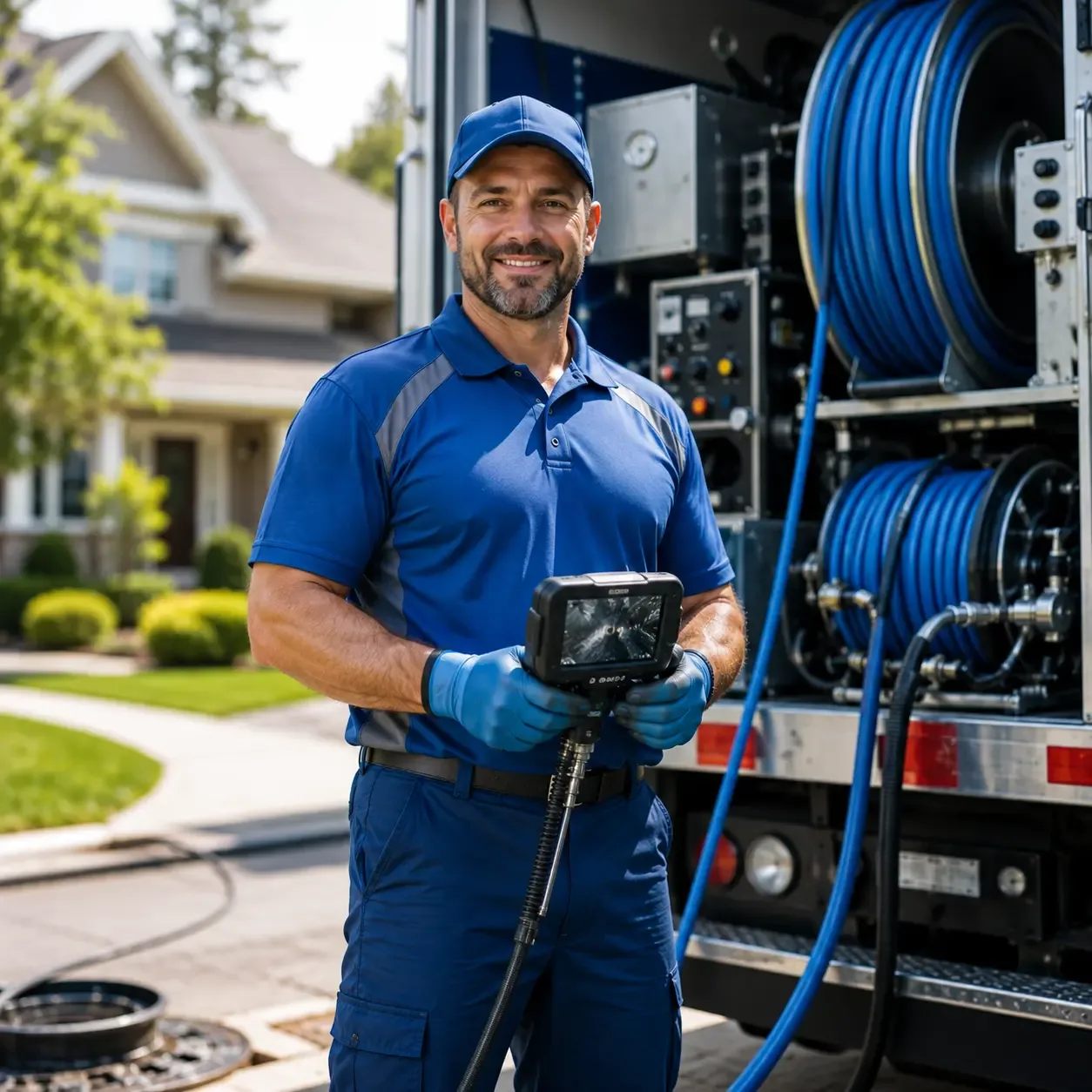 Local outdoor drain cleaning specialists in Marble City, OK
